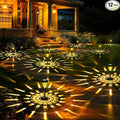 GIGALUMI 12 Pack Solar Light Outdoor Waterproof, Warm White Pathway Lights Solar Powered, Landscape Lighting, Garden Lights for Decor, Patio, Garden, Yard, Pathways, Walkway