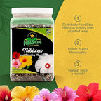 Nelson Plant Food - NutriStar Hibiscus Fertilizer - Outdoor and Indoor Plant Food - Tropical Hibiscus Fertilizer For All Flowering Tropical Plants