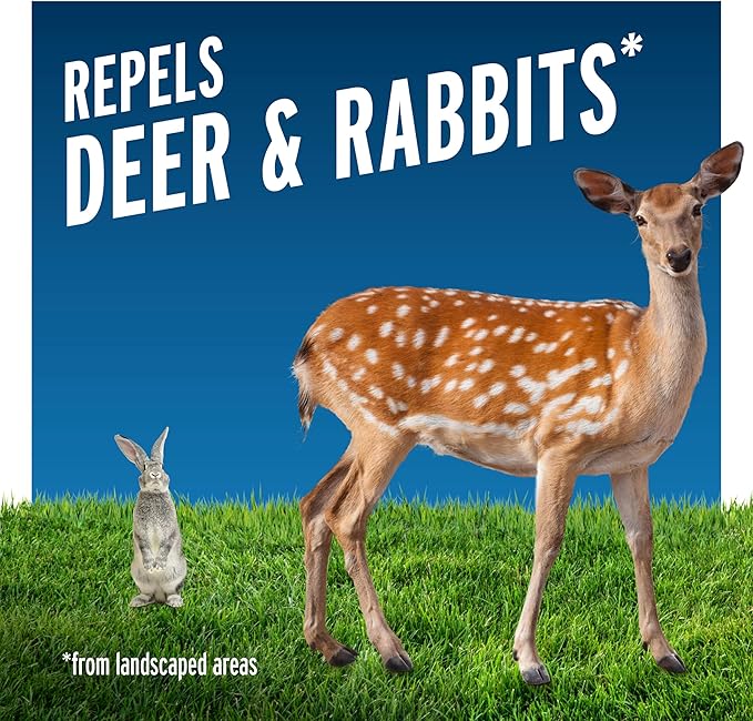 Liquid Fence Deer And Rabbit Repellent Ready-To-Use, Apply Year-Round, 32 Ounces, 6 Pack