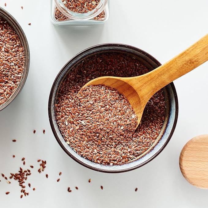 Yupik Organic Golden Flax Seeds, 2.2 lb, Non-GMO, Vegan, Gluten-Free (Pack of 2)