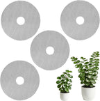 4-Pack Plant Pot Grids- 15.7 Inch Cuttable Mesh Plant Pot Soil Covers -Protectors from Animals - Plant Protector Ring for Indoor Outdoor Garden Plant Landscaping