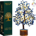 Lapis Lazuli Crystal Tree for Wisdom & Truth Décor for Home and Office | Handmade Bonsai for Communication & Clarity of Thought | Perfect Insight Gift for Loved Ones
