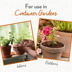 Whitney Farms Organic Potting Soil - Natural Indoor and Outdoor Container Mix, Organic Potting Soil for Vegetables, Herbs and Flowers, Feeds Plants up to 2 Months, 16 qt.
