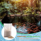 9 Kg/ 20 Lbs Barley Straw Pellets Natural Pond Water Clarifier for Cloudy Ponds Clean Water Gardens Fountains, Safe for Fish, Plant, Pet Safe