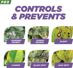 Earth's Ally 3-in-1 Plant Spray 2.5 Gal Concentrate for Pests and Disease - Organic Insecticide, Fungicide, Miticide - OMRI Listed for Indoor Houseplants and Outdoor Garden - Safe for Bees, Kids, Pets