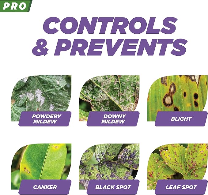 Earth's Ally 3-in-1 Plant Spray 2.5 Gal Concentrate for Pests and Disease - Organic Insecticide, Fungicide, Miticide - OMRI Listed for Indoor Houseplants and Outdoor Garden - Safe for Bees, Kids, Pets