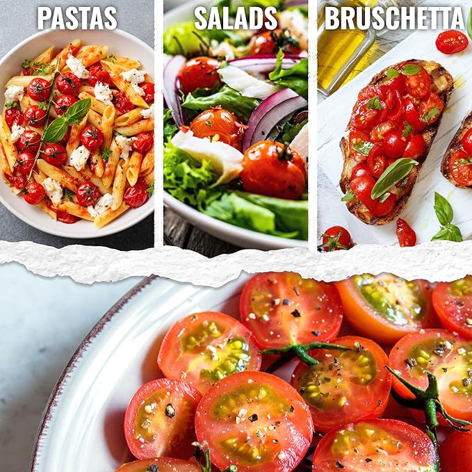Seed Needs Tiny Tim Tomato Seeds for Planting Dwarf Cherry Tomatoes - Non-GMO Heirloom & Untreated Veggie Seed to Plant a Home Grown Outdoor Vegetable Garden (10 Packs)