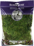 SuperMoss (21542) Mood Moss Preserved, Fresh Green, 4oz