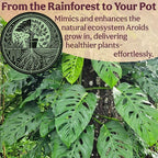 Craft Aroid Potting Mix- Elite Organic Alocasia, Philodendron, Monstera Soil Mix, Chunky, Well Draining Potting Soil for Indoor Plants, All Tropical Plants & Houseplants, Perlite & Peat Free 2QT