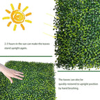 ODTORY Artificial Ivy Privacy Fence Wall Screen: 72 X144 in (72 sqft) UV-Anti Faux Boxwood Roll Panels Greenery Backdrop Ivy Vine Leaf Hedges Fence Panels for Indoor Outdoor Green Wall Decor