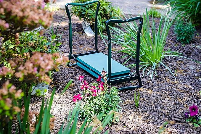 Garden Kneeler and Wide Seat - 23" L x 11" W x 19" H by Trademark Innovations