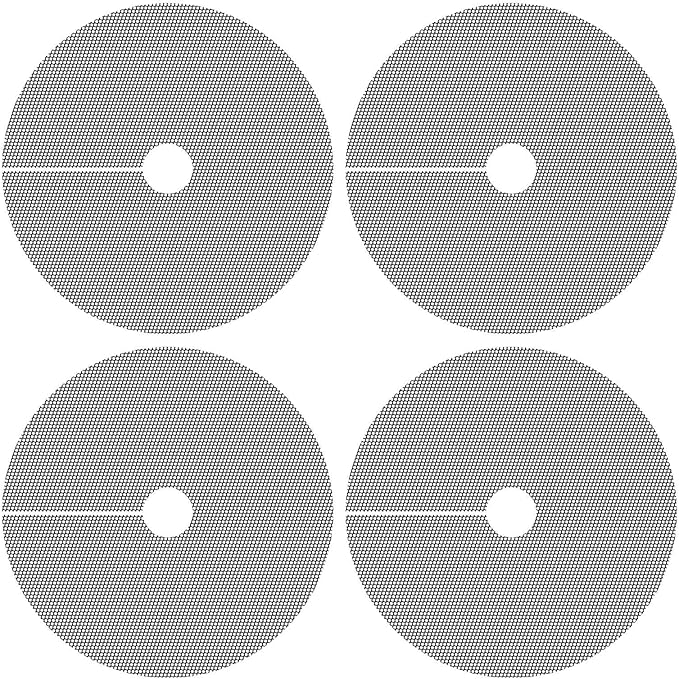 Pot Covers for Plants,Cuttable Barrier Mesh Guards - Plant Protectors from Animals - for Garden Outdoor Indoor Dogs Potted Bonsai