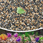 CJGQ 18lb 1/4/'' Polished Pebbles for Plants Potting,Succulents Aquarium Fish Tank Vases-Decorative River Rocks Garden Gravel Stones