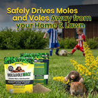 Nature's MACE Mole & Vole MACE – Yard & Garden Granules, Castor Oil Formula, Outdoor Use, Plant & Pet Safe, 160 Fl Oz (Pack of 1)