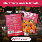KVITER 50 Sugar Pumpkin Seeds Organic (Cucurbita Pepo) – Small Pumpkin Heirloom Seed, Sweet Fine-Grained Flesh for Canning & Pies – Vegetable Seeds for Planting in Outdoor Garden