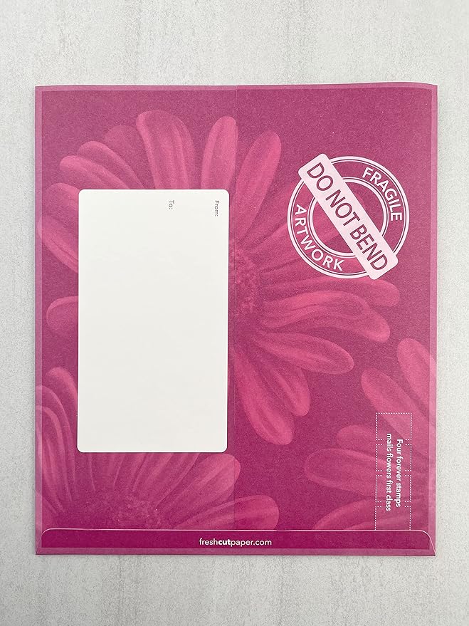 Freshcut Paper Pop Up Cards, Field of Daisies, 12 Inch Life Sized Forever Flower Bouquet 3D Popup Greeting Card, Birthday Cards, Get Well Gifts, Blank Notecard & Envelope