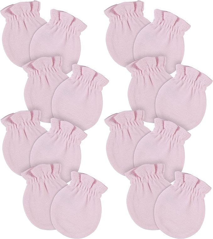 Gerber Baby 8-pack and 12-pack No Scratch Mittens