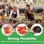 TDHDIKE 4" Small Plastic Plant Pots with 200 Red Seed Starting Pots for Indoor and Outdoor Planting