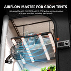 Spider Farmer G3000 Grow Tent Kit Complete 3x3x6ft, 300W Dimmable Bar Style LED Grow Lights 36"x36"x70" Tent Kit 4" Ventilation System with GGS Controller