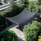 winemana Black Shade Cloth 70%, 8x20 FT Mesh Tarp - Garden Shade for Greenhouse, Patio, Vegetables, Plants Cover and Chicken Coops, Sun Shade Net for Outdoor Protection with Reinforced Grommets