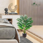Der Rose Fake Plants Tall Artificial Palm Tree Faux Plants Indoor for Living Room Home House Decor
