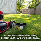 Landscape Lights, Garden Lights, Lawn sprinklers, Sprinkler Nozzle Protective Covers, Durable and Environmentally Friendly Lawn mowers, Lawn Protective Covers, and Yard Protection