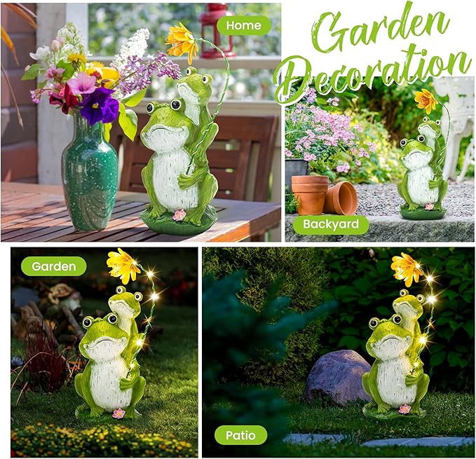 GIGALUMl Solar Garden Statue Bundle