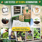 25 Most Popular Herb Seeds Variety Pack - 11,700 Non-GMO Heirloom Seeds for Planting Herbs in Individual Seed Packets for Hydroponic, Indoor & Outdoor Gardening - 2026 Season: Catnip, Dill, Thyme