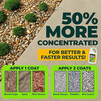 ECO LIVING SOLUTIONS Mulch Glue for Landscaping - Rock & Gravel Binder | Spray Glue for Paver Sealer | Landscape Glue for Mulch & Pebbles | Pet Safe & Plant Safe - 1 Gallon
