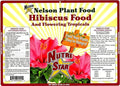 Nelson Plant Food - NutriStar Hibiscus Fertilizer - Outdoor and Indoor Plant Food - Tropical Hibiscus Fertilizer For All Flowering Tropical Plants