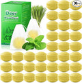 36 Pack Peppermint Deer Repellent, Deer & Rabbit Repellent Ball for Plant Yard Garden Outdoor, Deers Deterrent for Outdoor, Keep Deers and Rabbits Out Natural Ingredients Pet Safe, Yellow