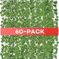Fake Vines, 60 Pack 420 Feet Artificial Ivy Garland Vines for Bedroom Decor, Hanging Vines for Party Wedding Christmas Decoration,Fake Leaves for Outdoor Patio Garden