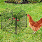 DECOHS 4 Packs Chicken Wire Cloche Plant Protectors from Animals Garden Plant Cage Protector - Wire Plant Protectors to Keep Animals Out