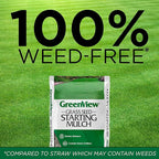 GreenView Grass Seed Starting Mulch – Ideal for Newly seeded lawns and Bare Spots - 38 lb. Bag - Covers 760 sq. ft.