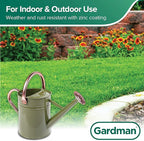 Gardman R34882 1 Gallon Watering Can, Tweed Green