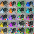 Dazzle Bright Smart Christmas String Lights, 98FT 300 LED RGB Color Changing String Lights with Remote & App Controlled, Halloween Decorations for Indoor Outdoor Holiday Xmas Tree Party Decor