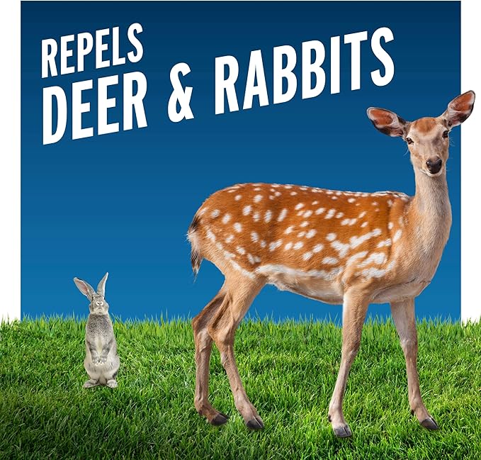 Liquid Fence Deer And Rabbit Repellent Ready-To-Use, Apply Year-Round, 32 Ounces, 4 Pack