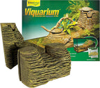 TetraFauna Viqaquarium, All-In-One Terrarium And aquarium, Ideal For Aquatic Reptiles And Amphibians