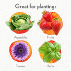 Whitney Farms Organic Potting Soil - Natural Indoor and Outdoor Container Mix, Organic Potting Soil for Vegetables, Herbs and Flowers, Feeds Plants up to 2 Months, 16 qt.