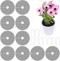 10 Pack Plant Pot Cover 1.8 Inch Plant Protectors from Animals Cuttable Round Pot Grid for Indoor Outdoor Plants