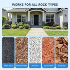 Mulch Glue, 16.9 fl oz - Sprayer Ready to Use Rock Glue for Landscape - Pet Safe & Plant Safe, Fast-Dry No Dilution - Spray for Gravel/Pebbles/Stones for Outdoor Gardens