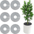 6 Pack Plant Pot Grids - 11.8 Inch Cuttable Soil Cover Protector from Cats, Animals Digging Stopper, Indoor Plant Pot Soil Guard for Outdoor Garden Balcony