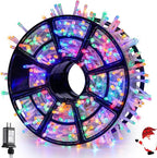 JMEXSUSS 168FT 600 LED Christmas Decor String Lights - 8 Modes Multicolor Christmas Lights Outdoor/Indoor Waterproof Plug-in Party Holiday Xmas Decorationsons