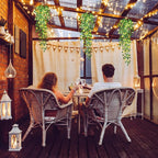 3 Packs LED Artificial Hanging Plants, 3.6 ft Fake Hanging Plant, Ivy Vine Fake Leaves Greeny Chain Wall Home Room Garden Wedding Garland Outside Decor (Basket Not Included) (Watermelon Leaves Style)