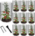 Adnee 10 Packs Wire Plant Protector from Animals - 20" H X 12" D Metal Mesh Plant Cage Covers - Sturdy Garden Bunny Barricades Chicken Wire Cloche for Plants Shrubs Vegetables Flowers