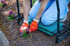 Garden Kneeler and Wide Seat - 23" L x 11" W x 19" H by Trademark Innovations