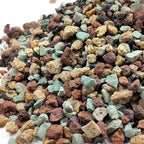 FANTIAN 10 lbs Succulent Cactus Soil Potting Mix,5-8 mm Pebbles Mix Horticultural Lava Rock