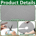 Adnee 6 Pcs 11.8 Inch Plant Pot Grids-Cuttable Plant Pot Soil Covers Protectors from Animals-Indoor Round Planter Pots Soil Guard for Outdoor Garden Plants Protection