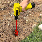 SYITCUN Auger Drill Bit for Planting - 1.6"X16.5" Heavy-Duty Garden Auger Spiral Drill Bit - Bulb Planter Tool - 3/8" Hex Drive Drill
