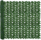 ODTORY Artificial Ivy Privacy Fence Wall Screen,60X120 in UV-Anti Faux Greenery Backdrop Ivy Vine Leaf Hedges Fence Panels for Patio, Balcony, Garden, Backyard Indoor Outdoor Green Wall Decor